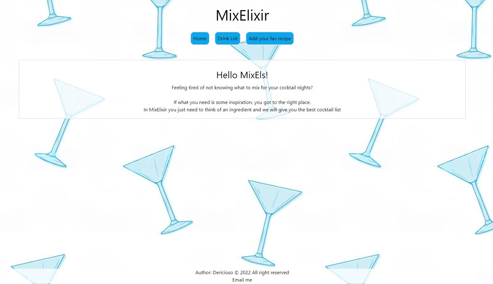 Cocktail App